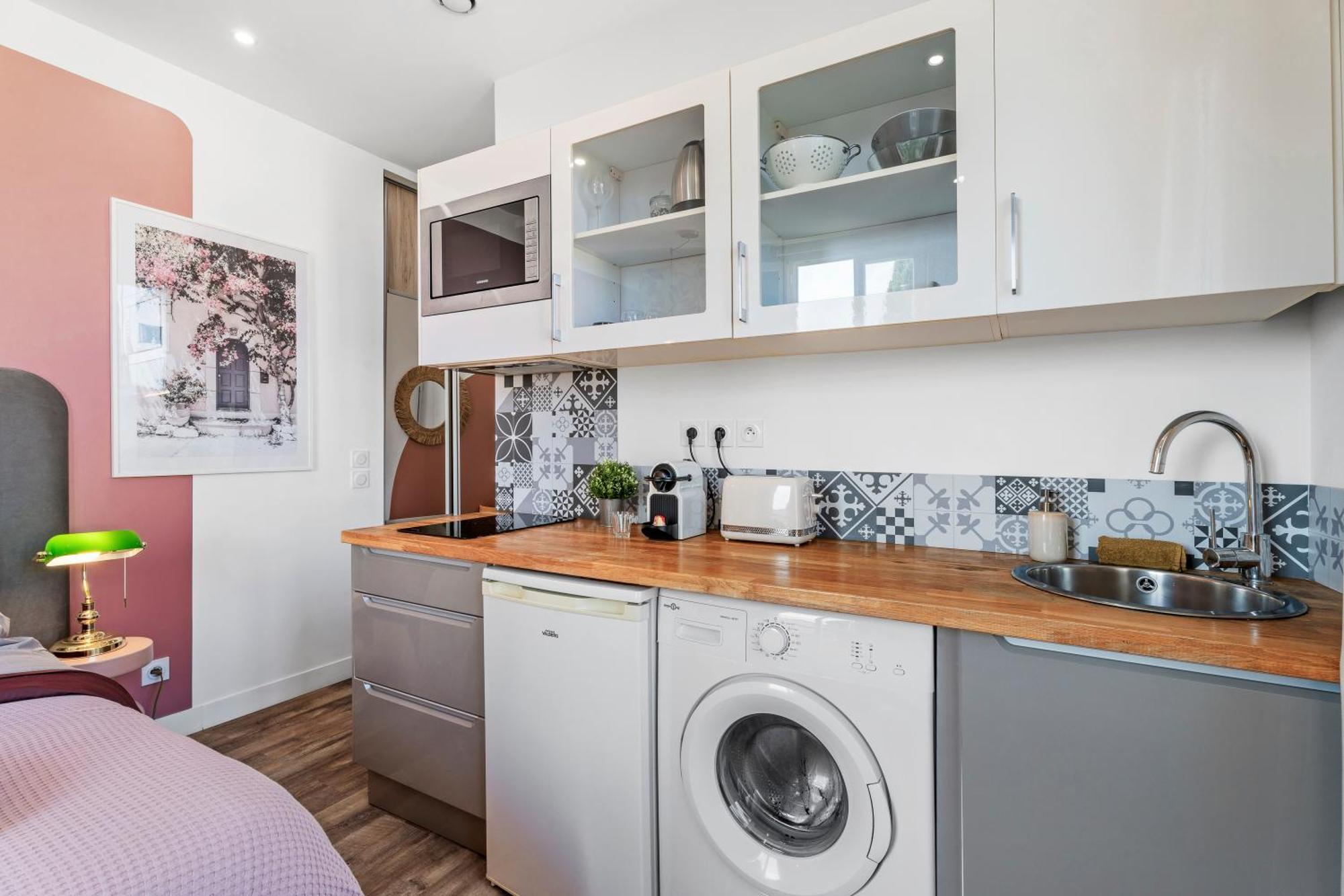 Nice Renting - Cambrai03 - Seaside Studio On The Promenade Des Anglais Exterior foto